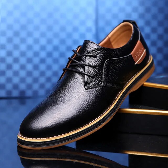 Alfredo | Chaussures en cuir véritable